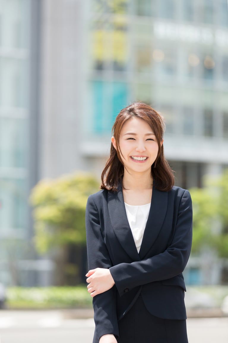 Portrait of Japanese business woman